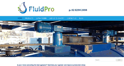 Desktop Screenshot of fluidpro.com.au